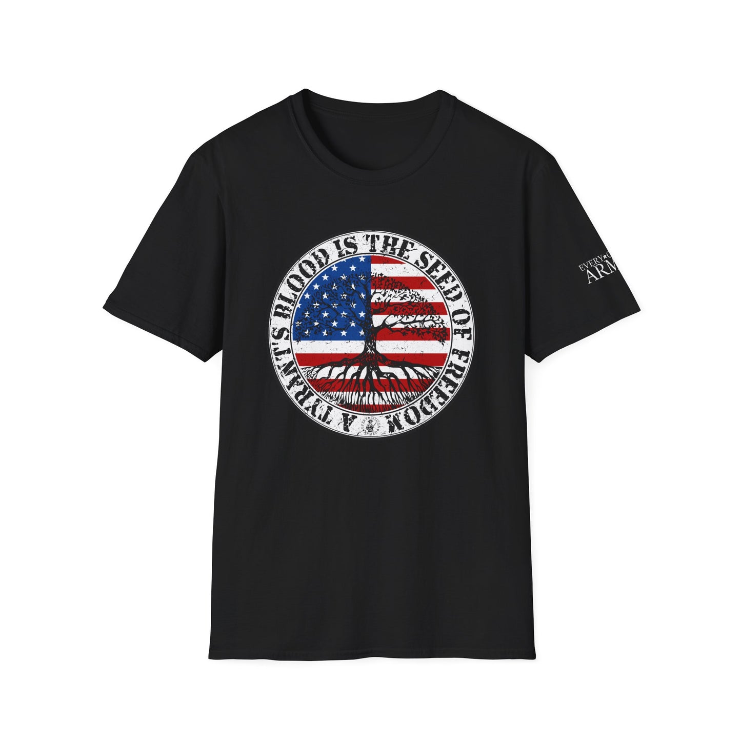 "A Tyrant’s Blood is the Seed of Freedom” – Liberty Roots Tee