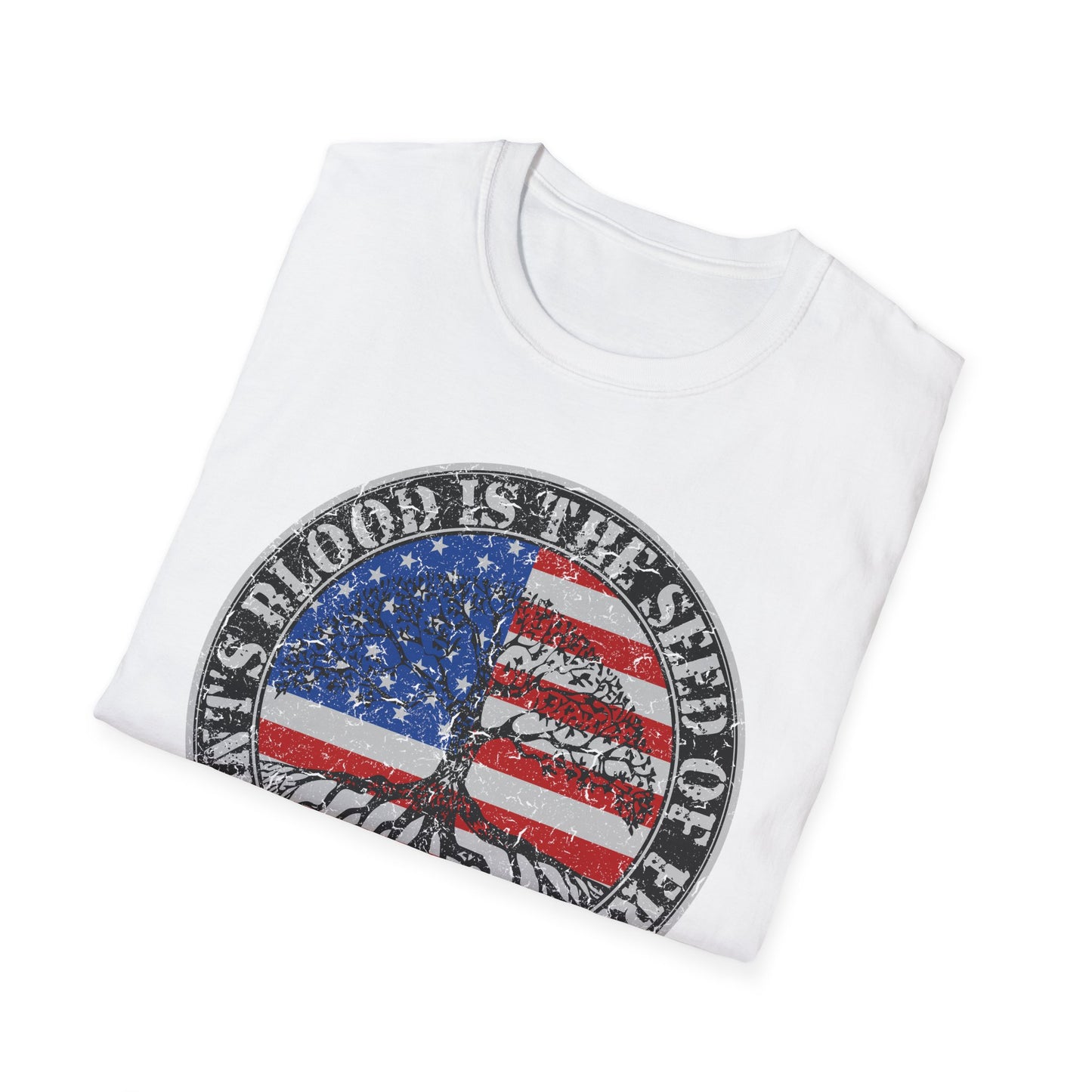 "A Tyrant’s Blood is the Seed of Freedom” – Liberty Roots Tee