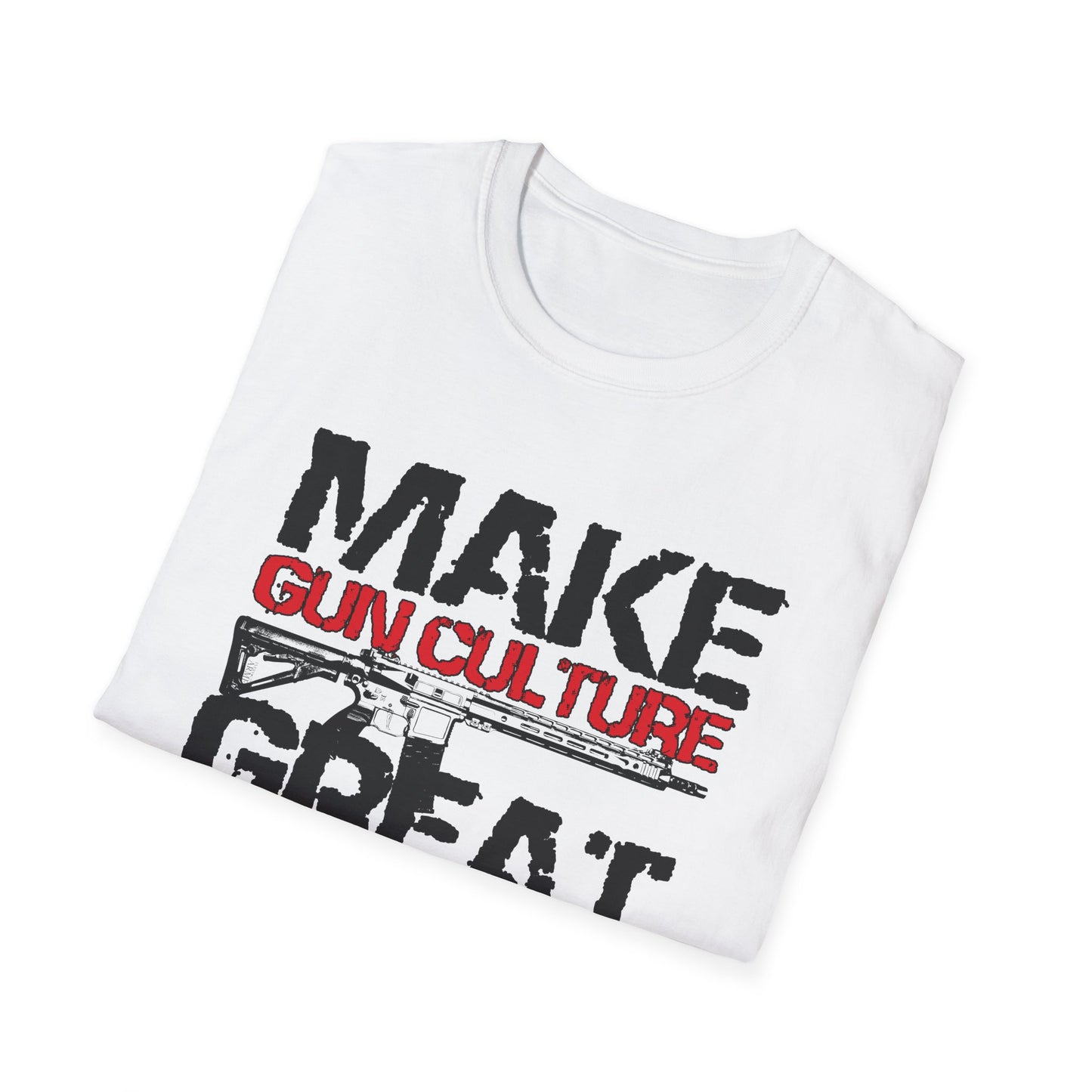 “Make Gun Culture Great Again” – Patriotic 2A Statement Tee