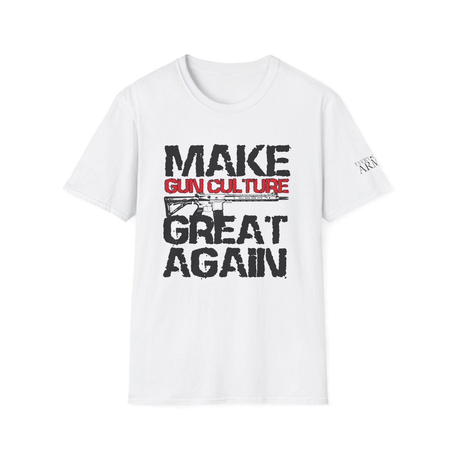 “Make Gun Culture Great Again” – Patriotic 2A Statement Tee