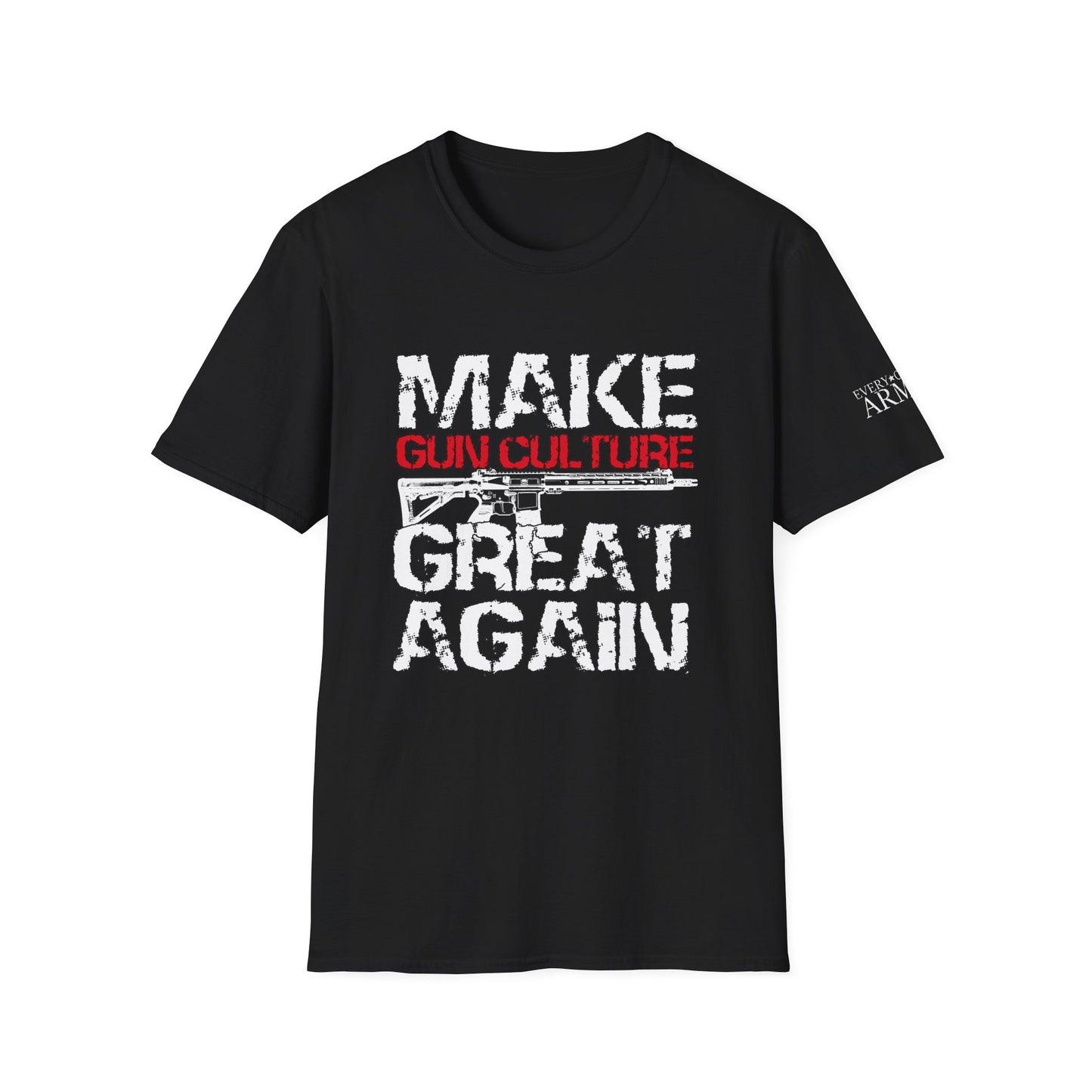 “Make Gun Culture Great Again” – Patriotic 2A Statement Tee