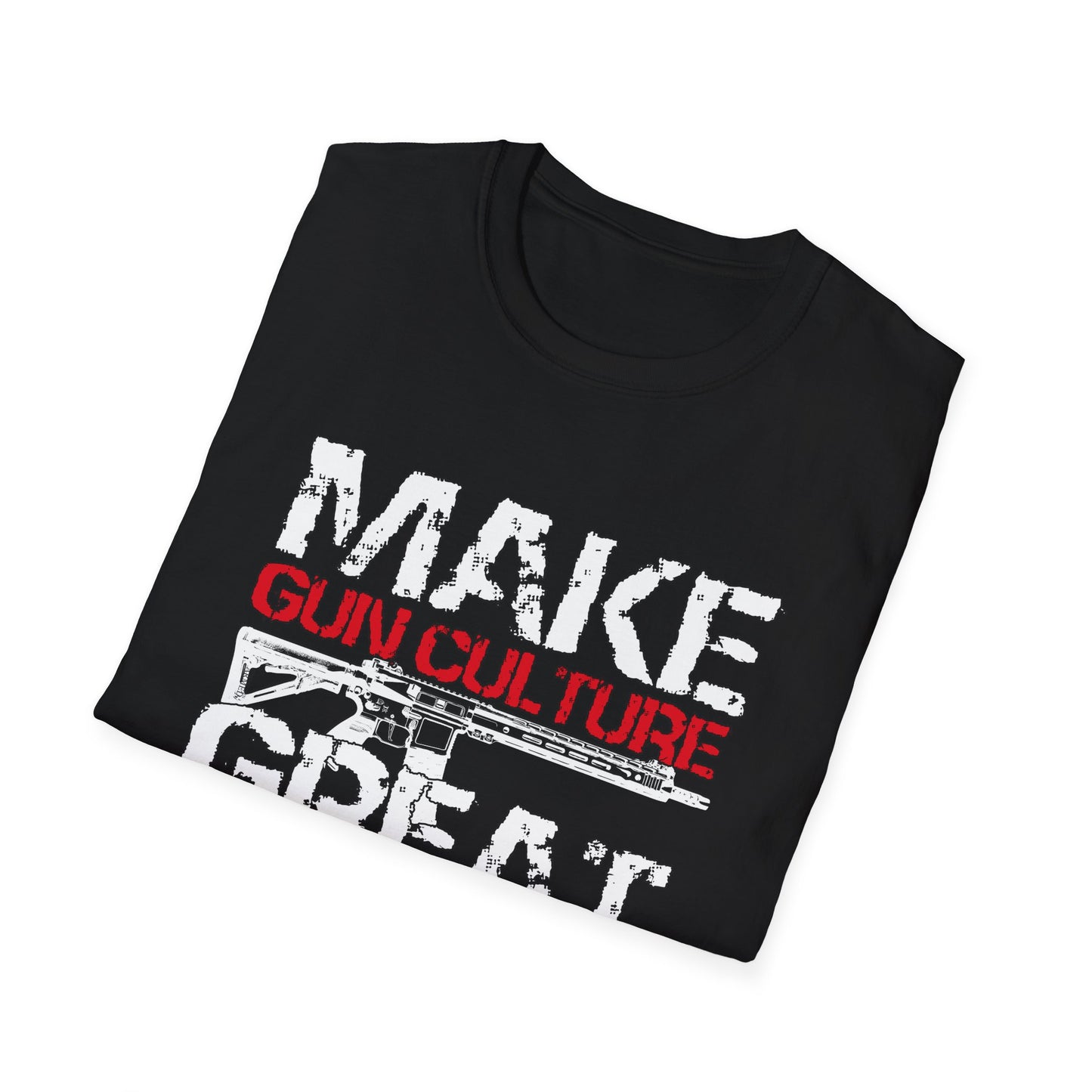 “Make Gun Culture Great Again” – Patriotic 2A Statement Tee
