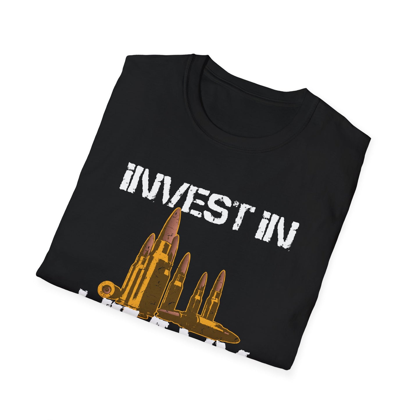Ballistic Wealth – Invest in Heavy Metals Tee